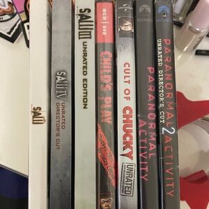 Set of horror DVDs